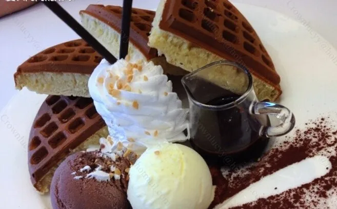 Газовый вафельный станок сжиженного углеводородного газа Вафельная печь