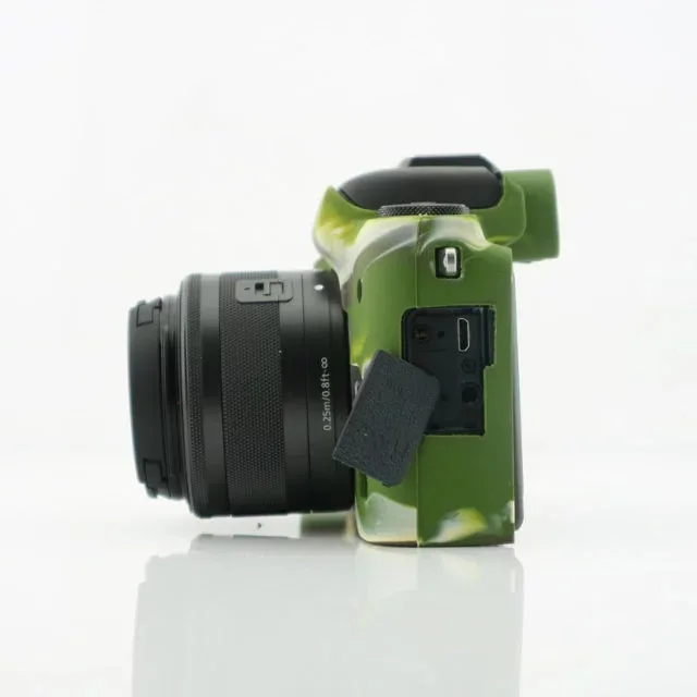 Мягкий силиконовый резиновый защитный корпус для камеры чехол Сумка canon EOSM5 M3 M5 M6