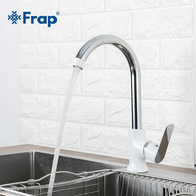 Смеситель для кухни Frap F4031 современный латунный 3 цвета вращение на 360 градусов |