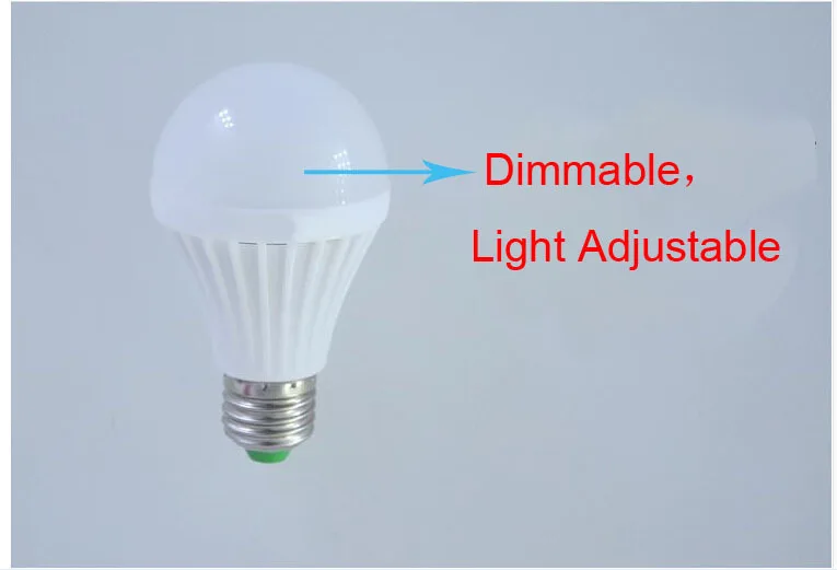 Светодиодные лампы E27 с регулируемой яркостью 60 Вт светодиодная лампа 7 4 шт. в