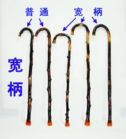 the overall development of natural rattan cane wide handle wood stick stick extended gaka cane art props crutch