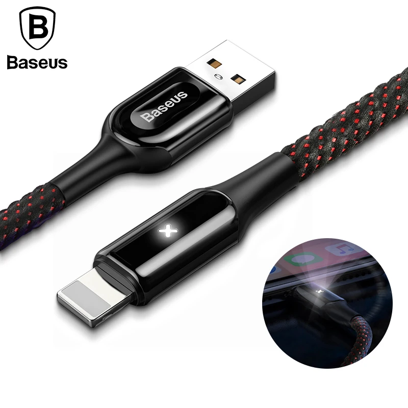USB кабель зарядный Baseus X Lighting для iPhone 8 7 6 6s Plus 5|Кабели мобильных телефонов| |