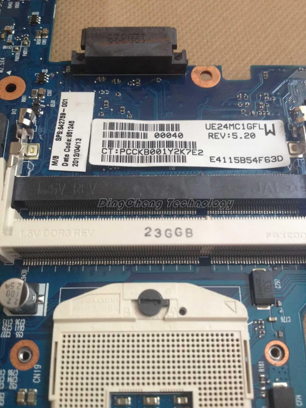 Материнская плата для ноутбука HP Elitebook 8460P 642759-001 6050A2398701-MB-A02 QM67 DDR3 100%