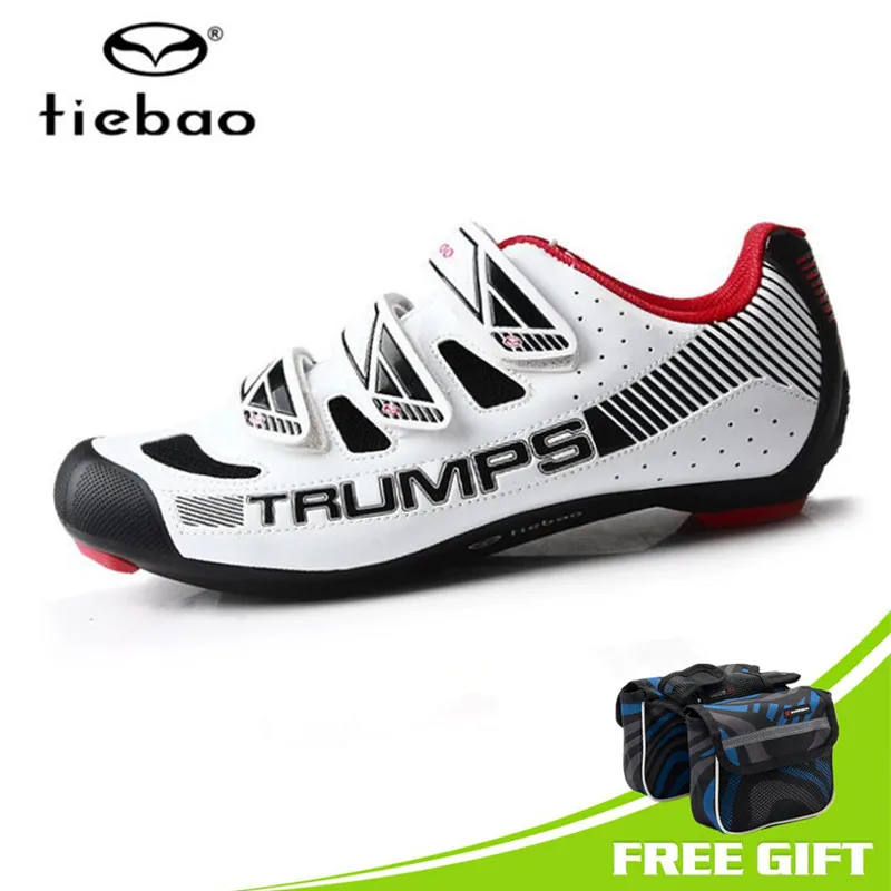 1688 W TIEBAO/Обувь для велоспорта; мужская Профессиональная обувь SPD наивысшего качества; Мужская и женская обувь для шоссейного велосипеда; Брендовые мужские кроссовки; женская обувь для велоспорта - Цвет: 1688 W