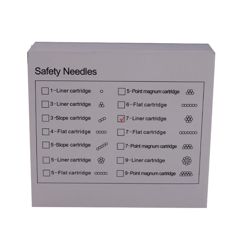 Профессиональная одноразовая стерилизованная тату машинка 7RL для перманентного