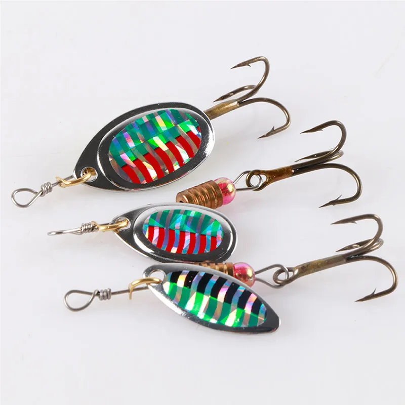 30 шт./лот Красочные Металлические Блесны Рыбалка искусственные приманки wirebait