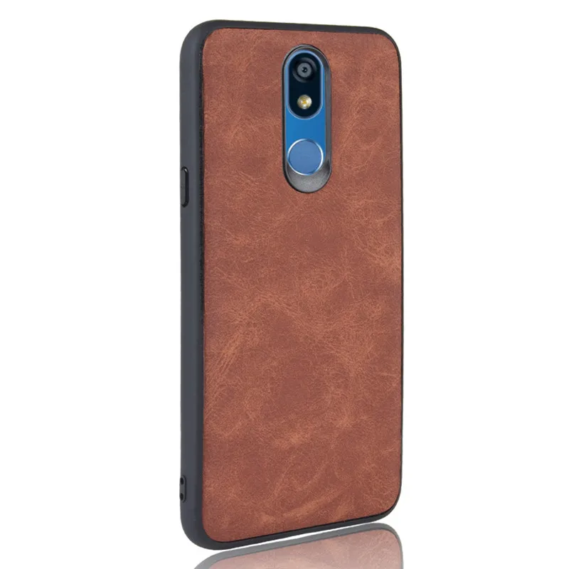 Роскошный винтажный кожаный чехол для телефона LG K12 Plus |