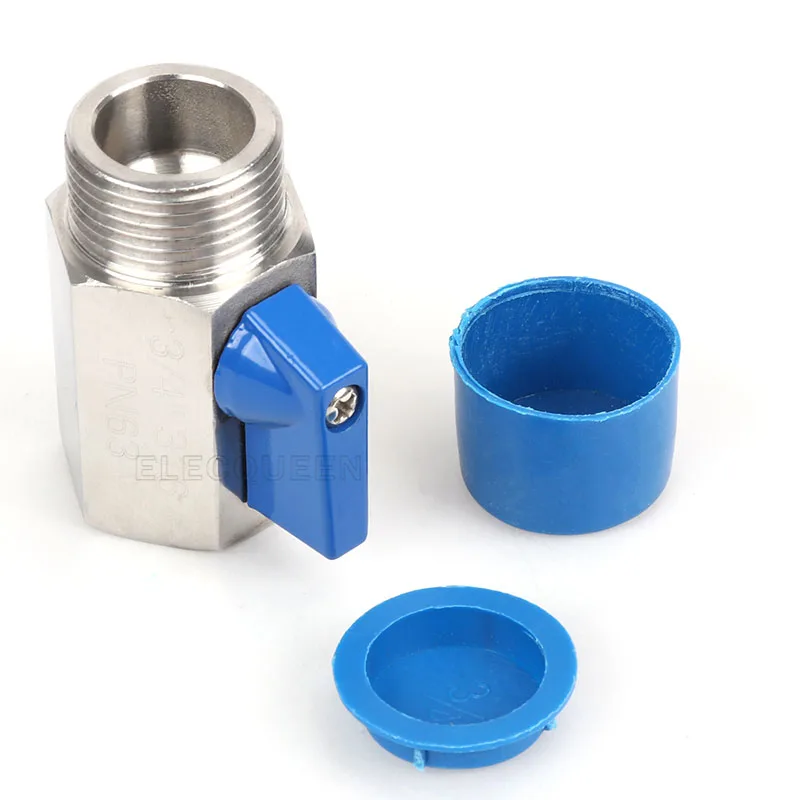 Новый мини латунный шаровой клапан 1/2 &quotЖенский NPT до 1/2&quot FPT контроль воздушного