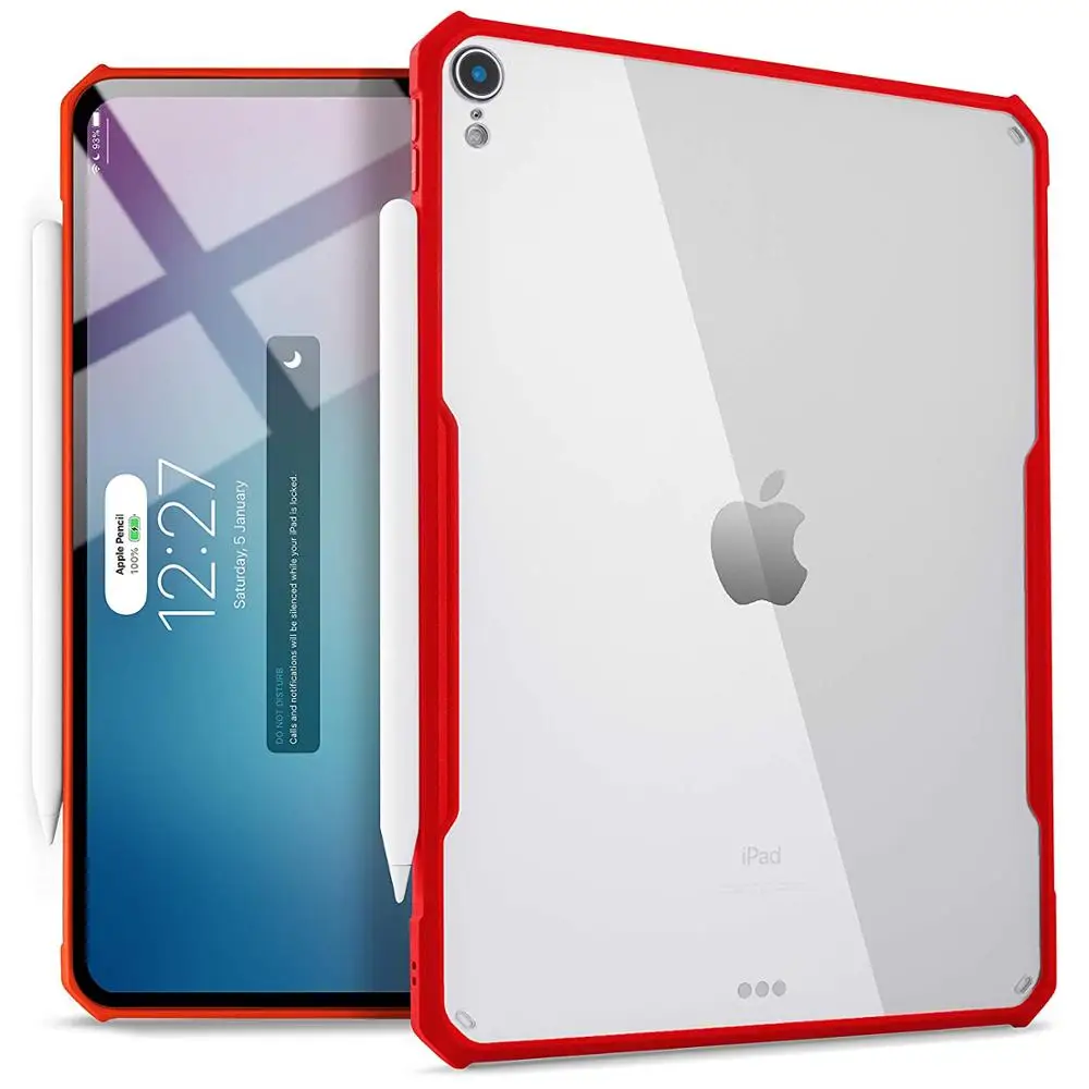 Ультратонкий Прозрачный чехол для iPad Pro 12 9 дюйма поддержка беспроводной зарядки