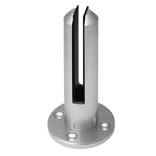 Алюминиевый перила Spigot бескаркасное Стеклянное Ограждение круглый балюстрада