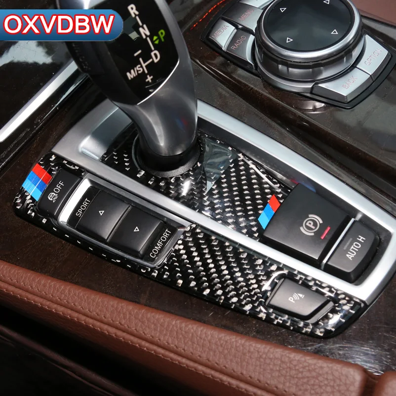 Аксессуары для BMW F07 F10 F25 F26 панель переключения передач из углеродного волокна
