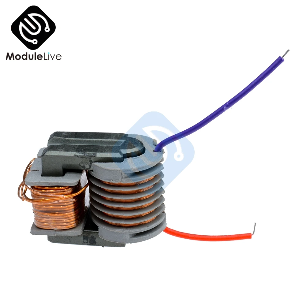 15KV DIY Набор высоковольтный генератор повышающий инвертор дуговая Зажигалка модуль катушки зажигания трансформатор электронные части набор 3,7 в