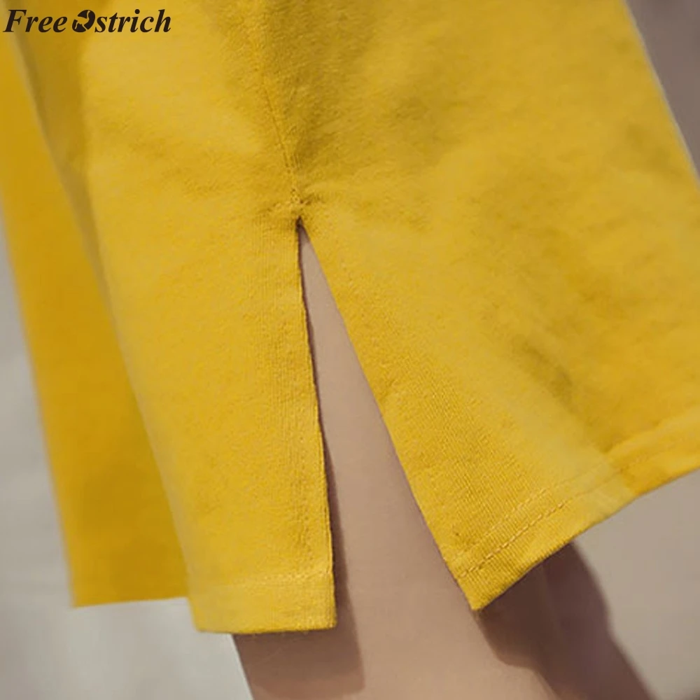 Бесплатная Страусиная Женская модная футболка с коротким рукавом и круглым