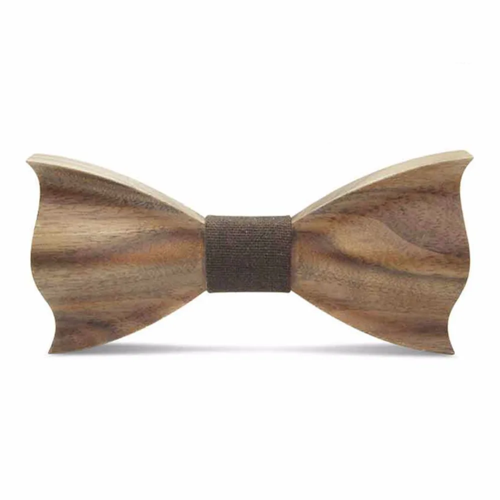 Новинка трехмерный Мужской деревянный галстук бабочка мужские классические