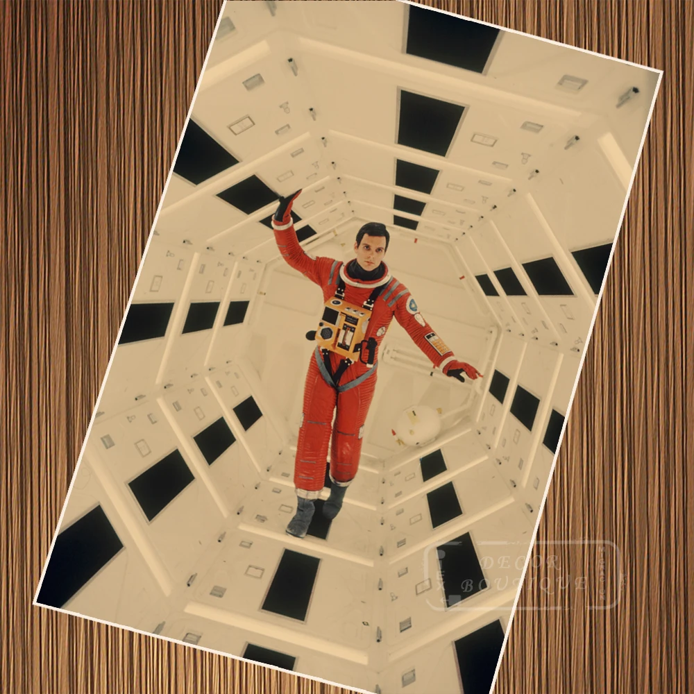 Научная фантастика 2001 космическая Одиссея капсула Ретро стиль Винтаж