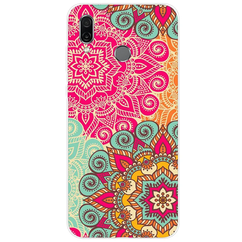

For Huawei honor Play Case 6.3" Soft TPU Silicone Cover Cute Animal Flower Printed Phone Back Case For Huawei honor Play COR-L29