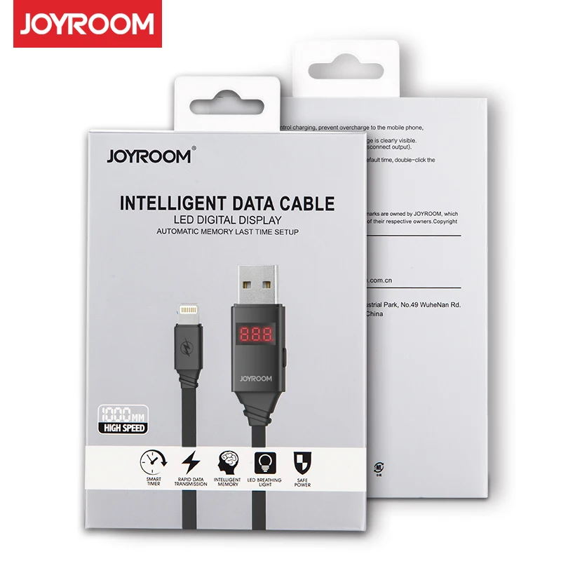 Мода 100% Оригинал Joyroom JR-ZS200 Интеллектуальный СВЕТОДИОДНЫЙ Цифровой Дисплей