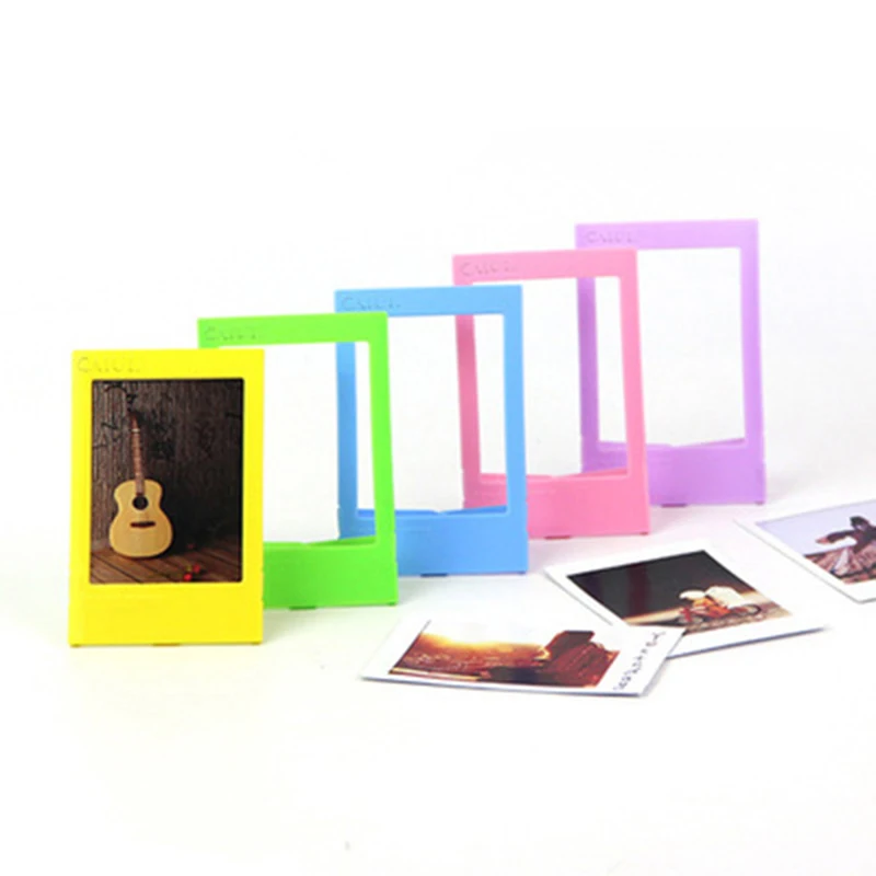 

5 Colors Top Quality Photo Frame Home Decor Platic Wedding Couple Recommendation Pictures Frames Gift Ornament approx 3.9 in