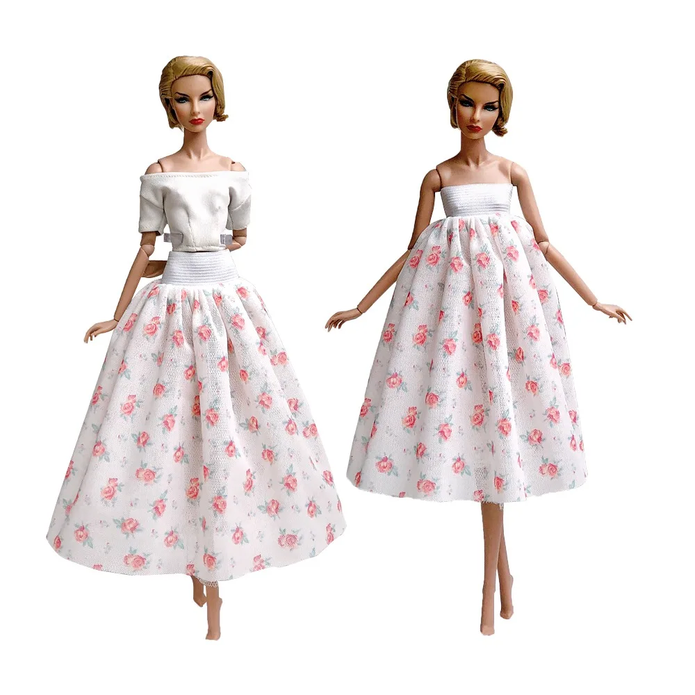Not Include Doll C Новинка, балетное платье NK Mix, супер модель, модный наряд для куклы Барби, аксессуары, детские игрушки, подарок для девочек, 272 JJ - Цвет: Not Include Doll C