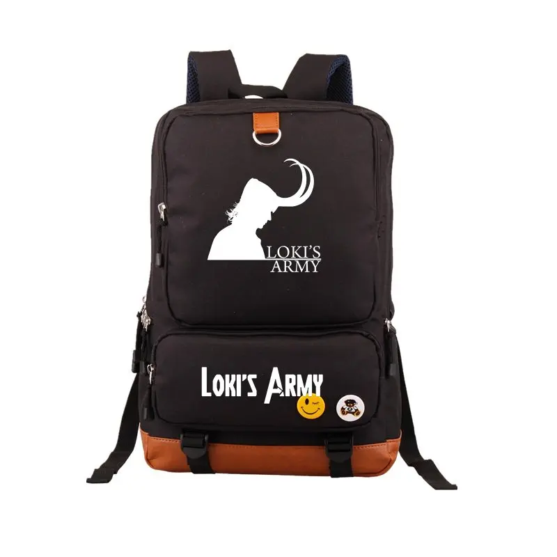 Новые комиксы Локи армейский рюкзак школьные сумки Bookbag Косплей Дети Подростки плечо ноутбук дорожные сумки подарок