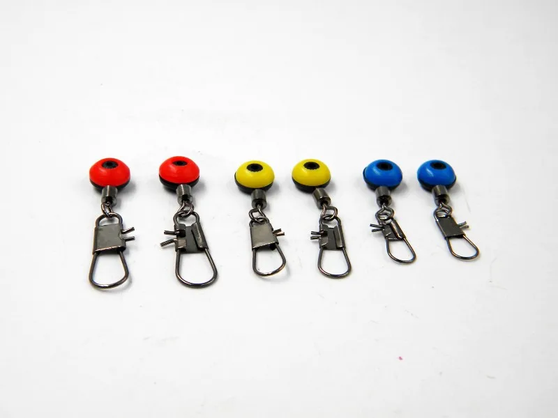 20pcs/lot Fishing Line to Hook Swivels Shank Clip Connector interlock Snap sea accessories beans belt | Спорт и развлечения
