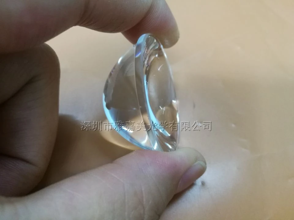 Стеклянная линза с высоким коэффициентом пропускания диаметром 38 мм Высота 19 5 и