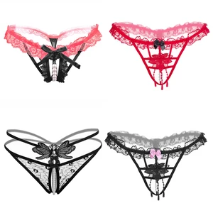 Сексуальные игрушки для женщин Morease, нижнее белье, продукция для флирта с Т-образной спинкой, черное очаровательное кружево для взрослых игр для пар, Эротическая женская одежда