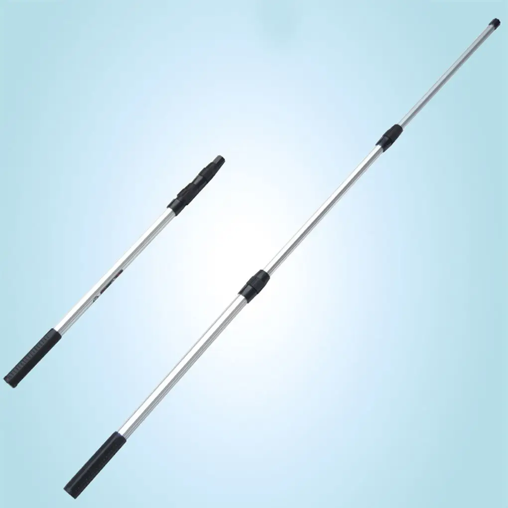 elenxs Extendable Aluminium Alloy Fishing Net Foldable Head Collapsible Telescopic Pole Handle Brail images - 6