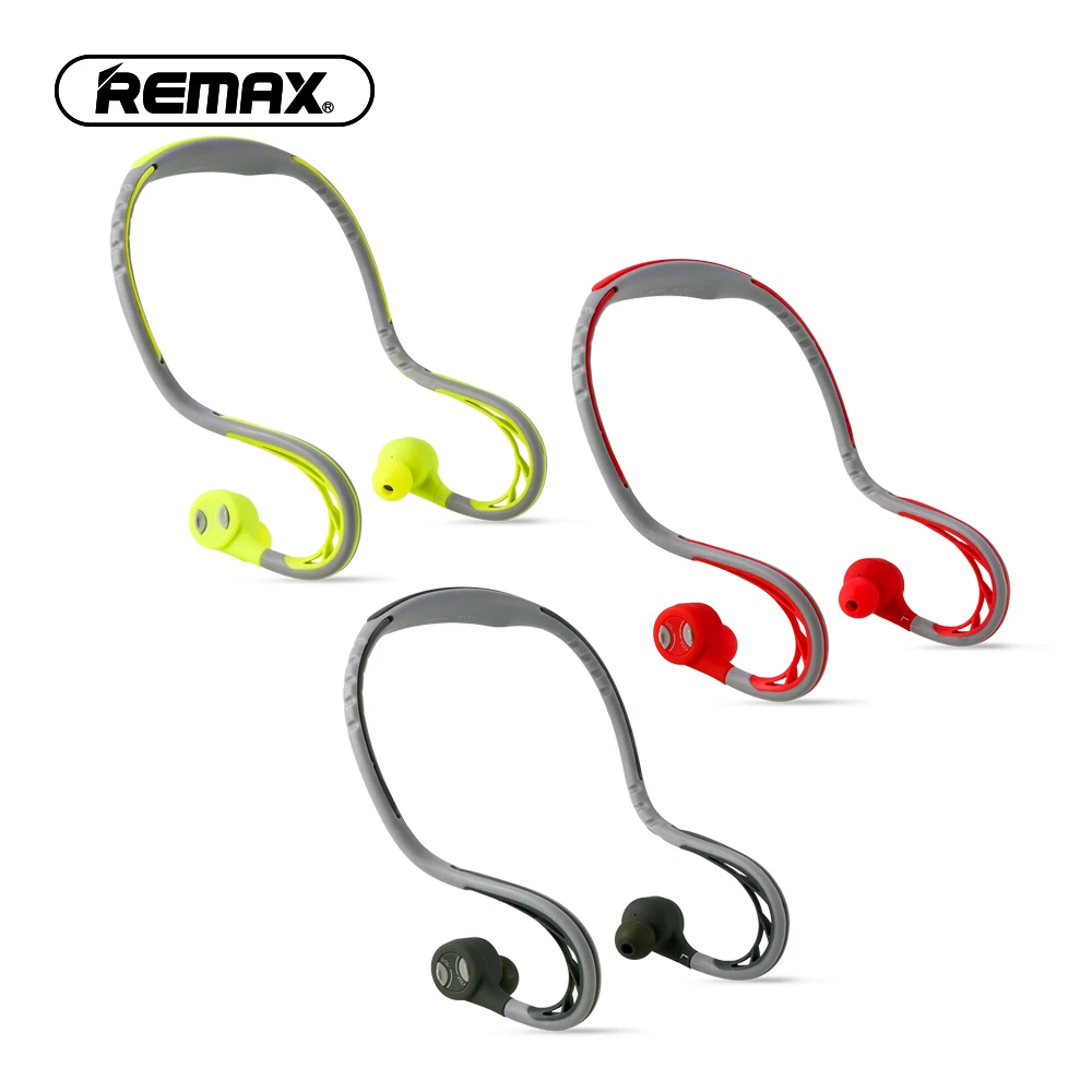 Спортивные Внутриканальные наушники Remax S20 с поддержкой bluetooth водонепроницаемые
