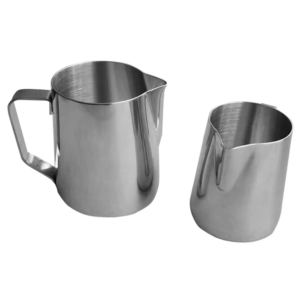 300& 500 мл нержавеющая сталь кофе инструмент для вспенивания кувшин Pull Flower Cup капучино кухонная утварь эспрессо вспениватель молока латте Art