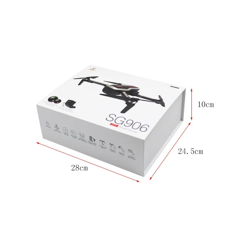 ZLRC зверь SG906 GPS 5G WI-FI с видом от первого лица селфи складной 4K со сверхвысоким
