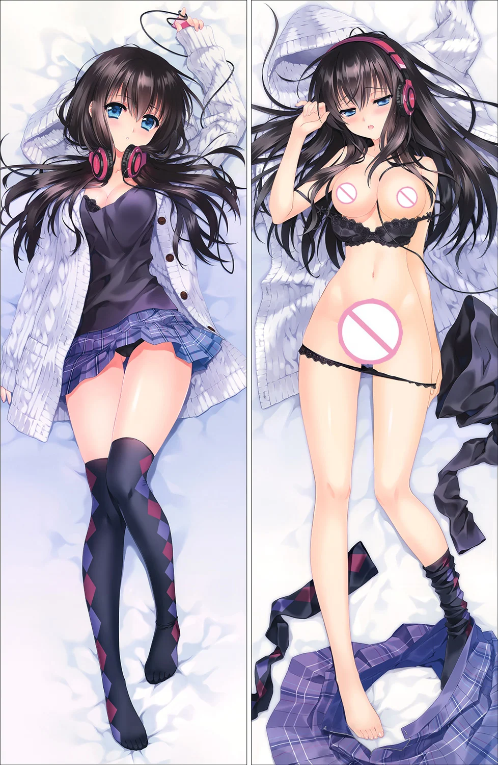 Август 2016 обновление galgame Moonlight Lady No Surface Moon Kao no nai Tsuki KoiYoubi сексуальная наволочка