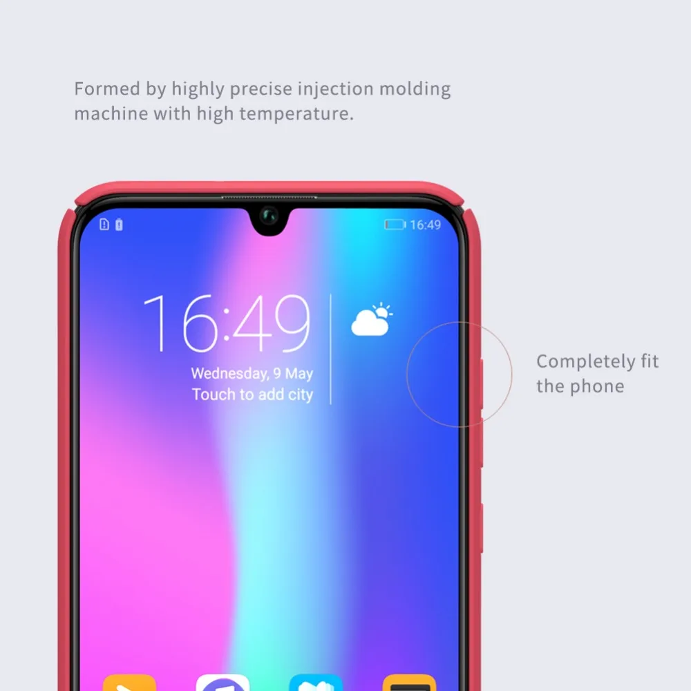 Для huawei honor 10 lite чехол Nillkin Супер Матовый PC жесткий чехол, пластиковый чехол на заднюю панель для huawei honor 10 lite чехлы для телефонов