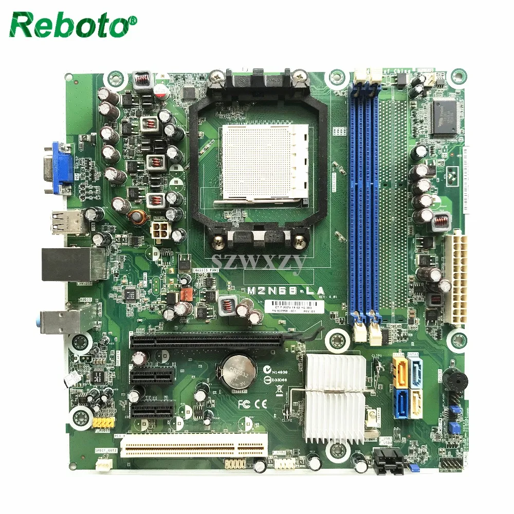 Высококачественная десктопная материнская плата Reboto для HP 537558-001 рев: 6 01 разъем AM3