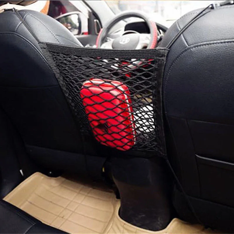 Auto Car Seat Mesh Organizer Storage Cargo Net Pocket Luggage Hooks Pouch Holder | Автомобили и мотоциклы