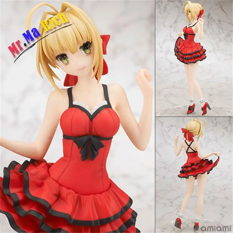 25 см аниме Fate/extra Ccc слуга Saber Nero фигурка ПВХ 10 &quotКоллекция модель хобби кукла