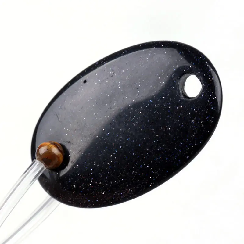 Jack crystal white oval smooth jewelry DIY accessories Stone crafts colorful length of 400 mm |