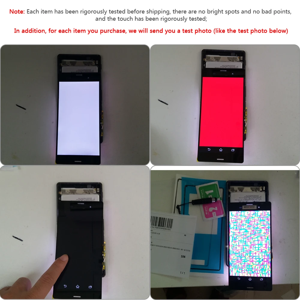 Новый 5 2 &quotIPS ЖК дисплей для SONY Z3 Plus Z4 E6553 E6533 E5663 дигитайзер экран сенсорный в