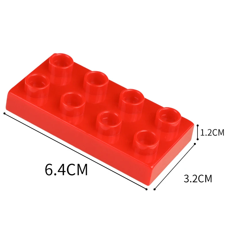 Тонкие кирпичи большие частицы строительные блоки совместимые с legoings duplos