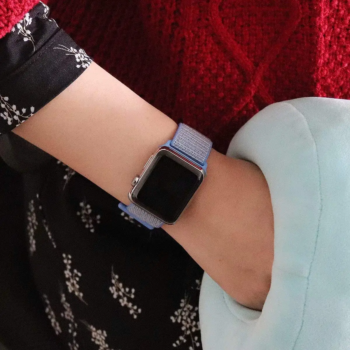 Спортивная петля KeBitt для apple watch 38 мм 42 мм нейлоновый мягкий дышащий для iWatch 5 сменный спортивный ремешок series4 3 2 1 44 мм