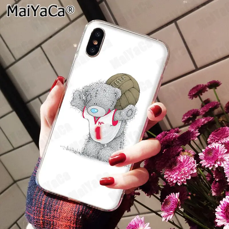 19 MaiYaCa силиконовый чехол для телефона, низкая, Tatty Teddy Me To You Bear для iphone 11 pro 8 7 66S Plus X 10 5S SE 5C XS XR XS MAX - Цвет: 19