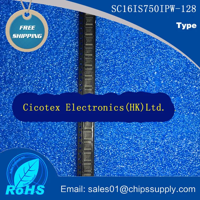 

3 шт./лот SC16IS750IPW 128 750 TSSOP24 IC UART I2C/SPI 24-TSSOP