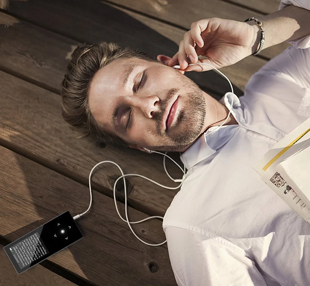 Mp3 плеер BENJIE K8 bluetooth музыкальный с сенсорным экраном 8 ГБ FM радио электронная книга