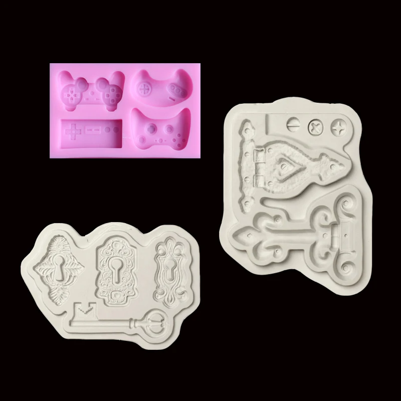 1 шт. геймер в форме ключа жидкий силикон УФ полимерная форма для изготовления