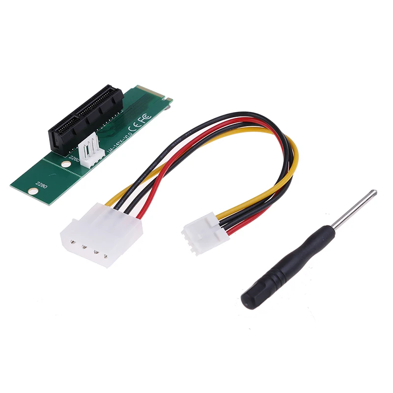 PCI E 1X/4x карточка SSD для NGFF M.2 M ключ PCIE слот адаптер карта расширения + отвертка 4Pin