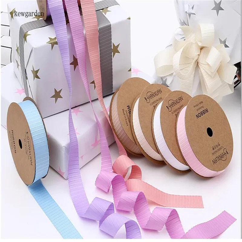 Горизонтальные полоски kewgarden ленты Grosgrain 0 25 дюйма 75 1 самодельная брошь бант