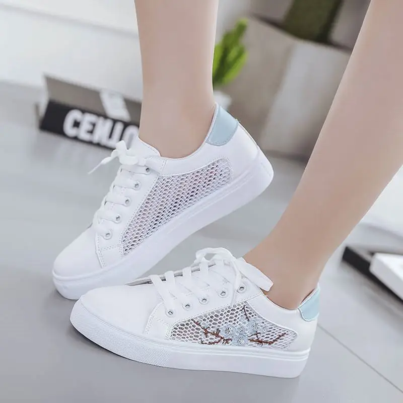 Новый 2019 Для женщин кроссовки для пешего туризма модная повседневная женская