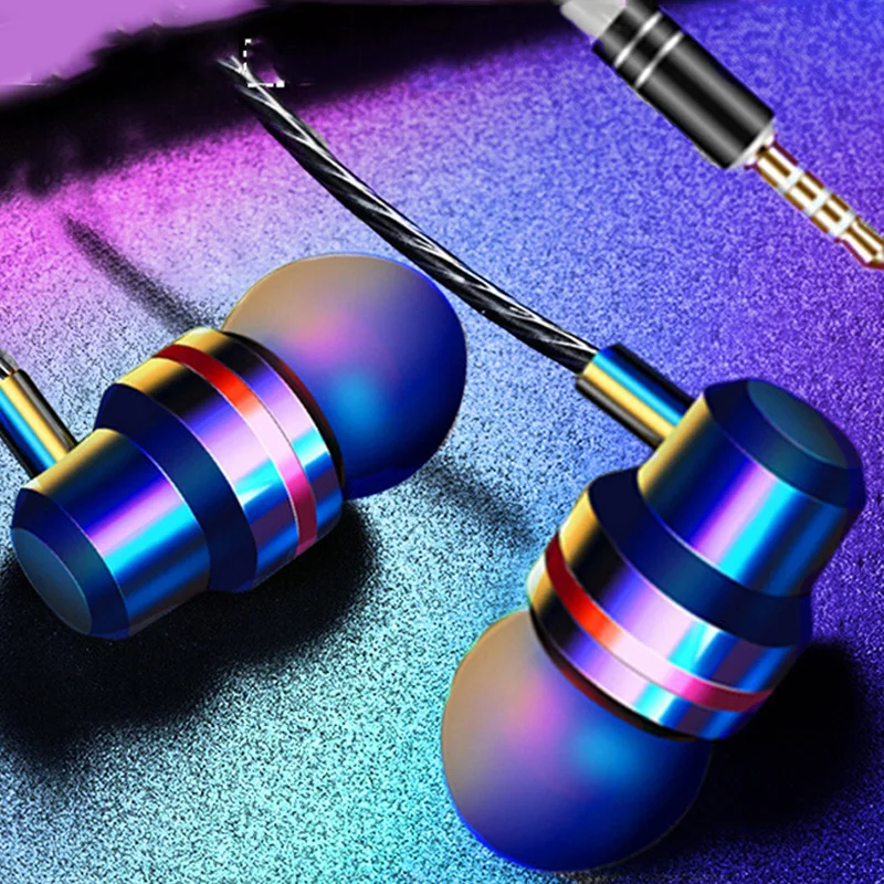 Проводные наушники 3 5 мм Универсальные с микрофоном стерео гарнитура fone de ouvido для