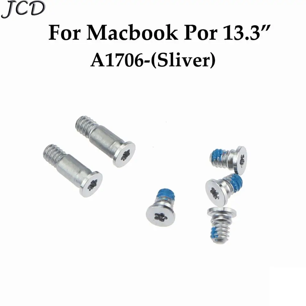 Винты JCD для нижней крышки ноутбука Apple Macbook por A1706 A1707 A1708 13 15 дюймов набор нижних