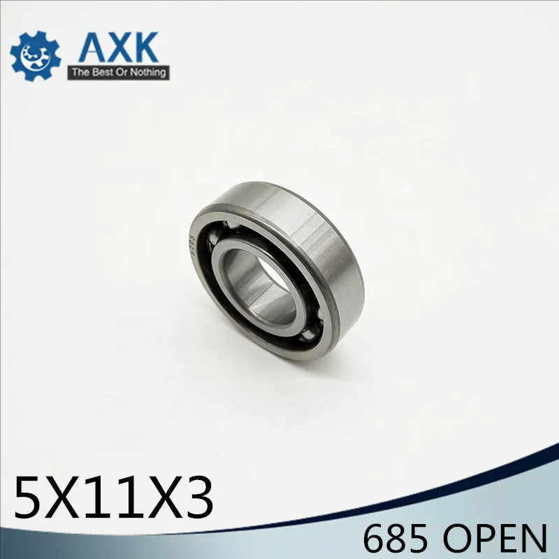 685 подшипник ABEC-1 ( 10 шт.) 5*11*3 мм миниатюрный открытые-упорные шариковые подшипники
